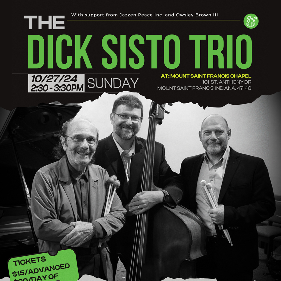 The Dick Sisto Trio – Down to Earth - logo